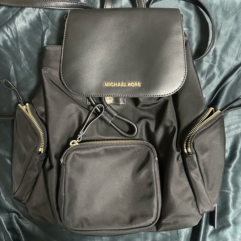 Michael Kors Black Backpack